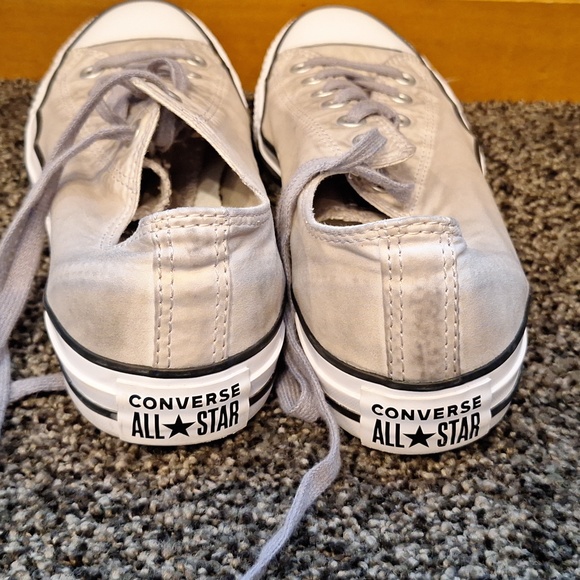 Converse All Star Grey M 7.5 W 9.5 - Picture 8 of 9